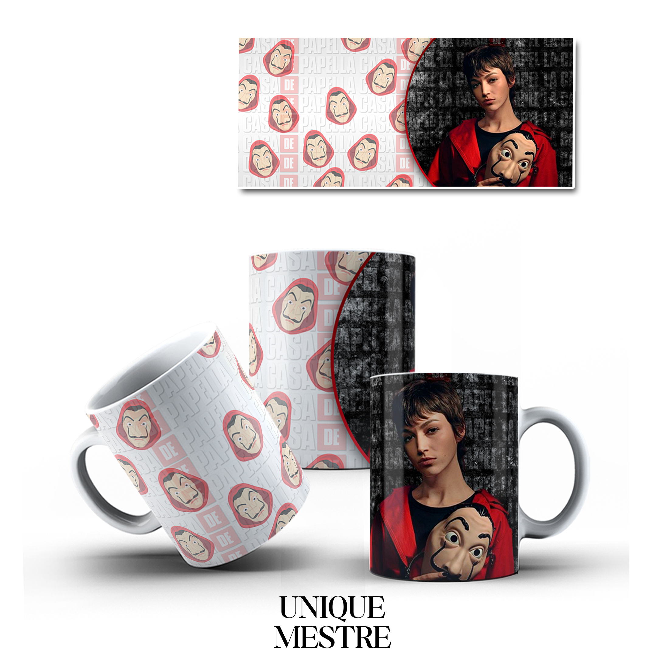 Caneca Personalizada - Coleção La Casa de Papel | TOKIO 2