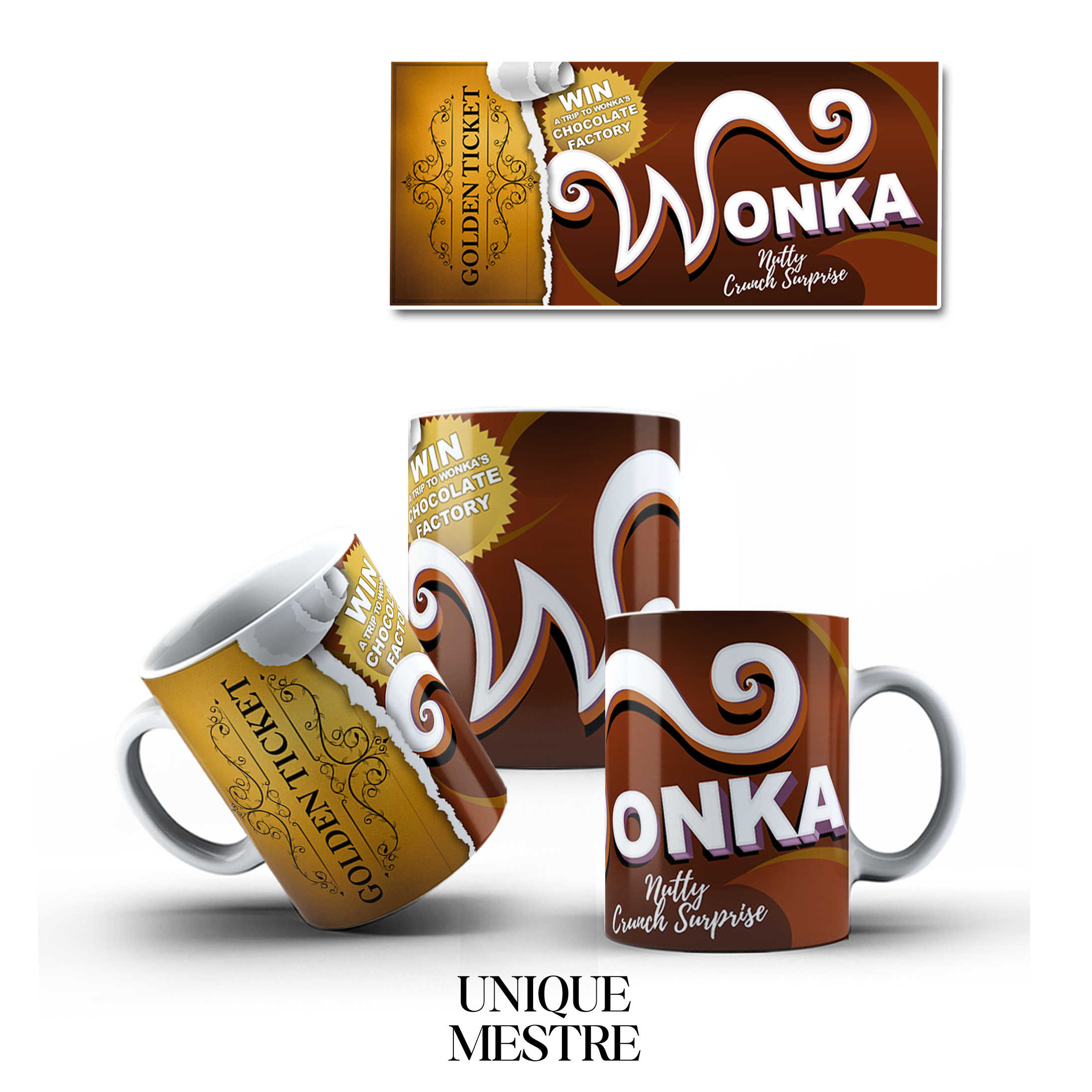 Caneca Personalizada - Coleção de Páscoa | Wonka