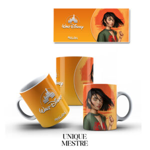 Caneca Personalizada - Coleção Princesas da Disney | Mulan