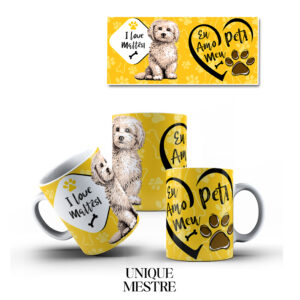Caneca Personalizada - Coleção Pet | Maltês