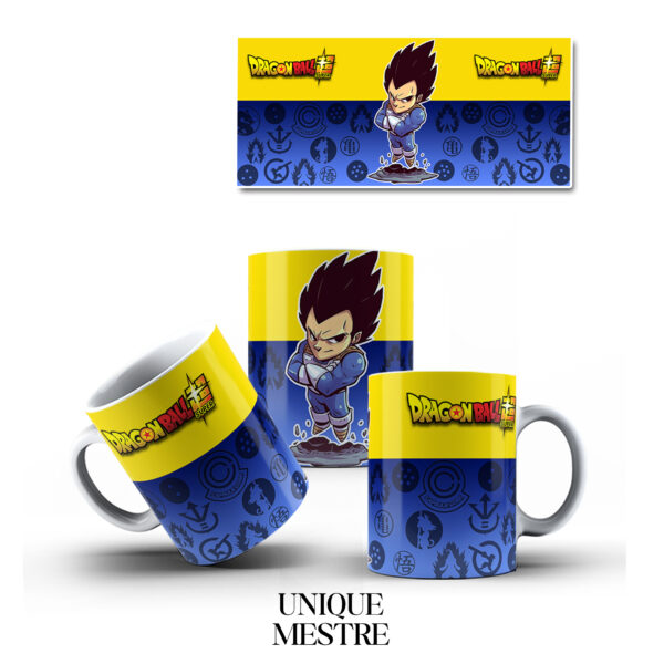 Caneca Personalizada - Coleção Dragon Ball | CB Vegeta