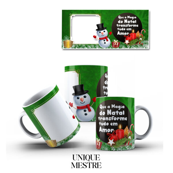 Caneca Personalizada - Coleção de Natal - COM FOTO