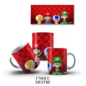 Caneca Personalizada - Coleção Geeks | Super Mario