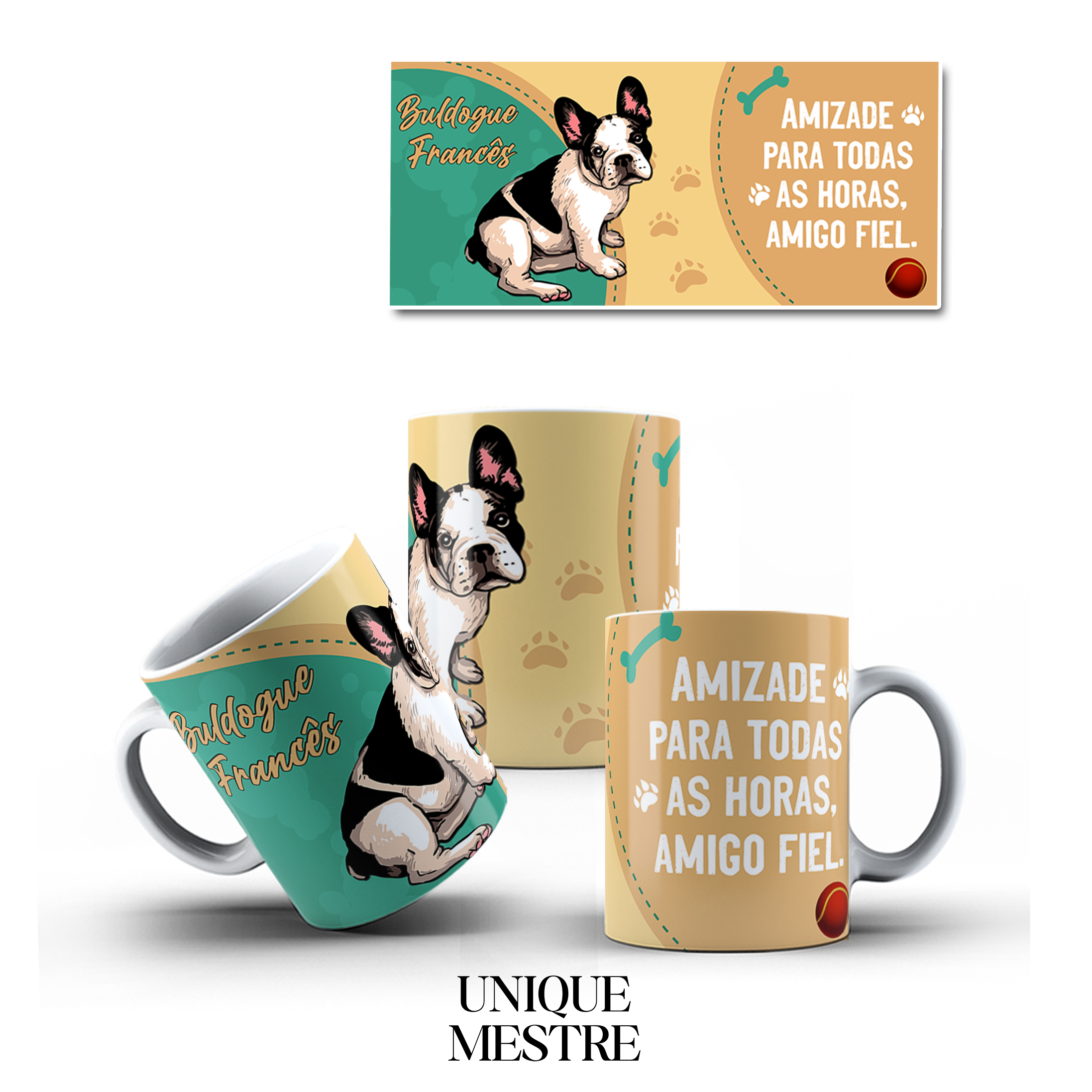 Caneca Personalizada - Coleção Pet | Buldogue Francês
