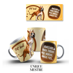 Caneca Personalizada - Coleção Pet | Pit Bull