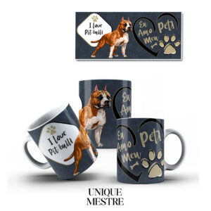 Caneca Personalizada - Coleção Pet | Pit Bull
