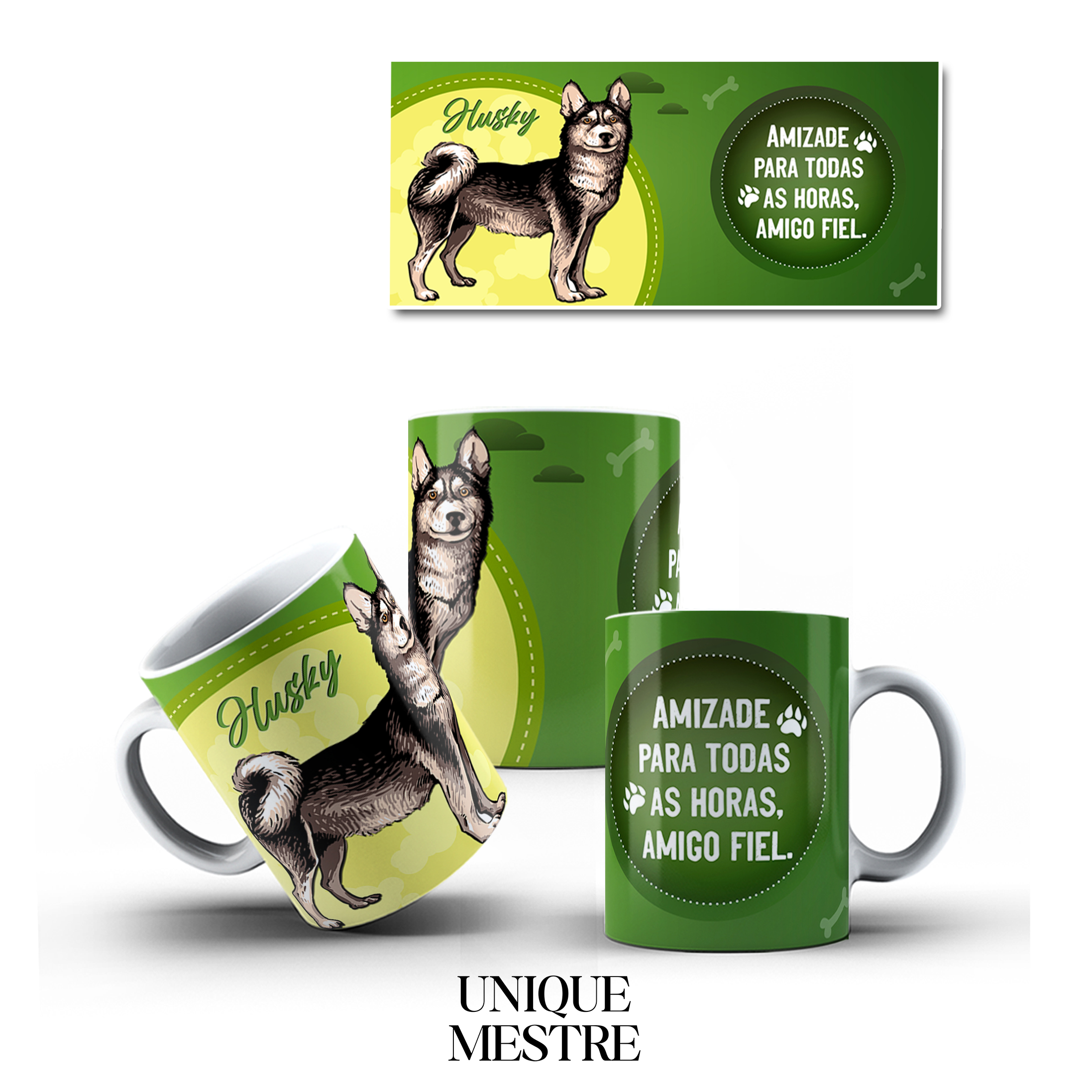 Caneca Personalizada - Coleção Pet | Husky