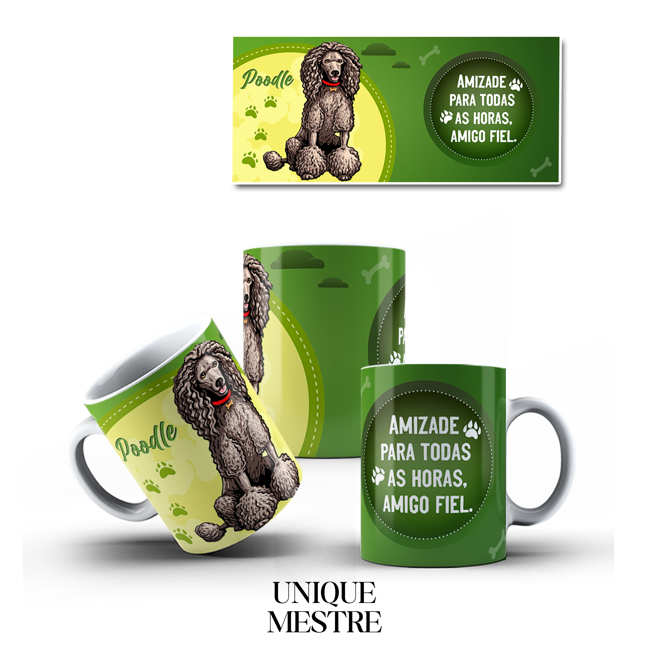 Caneca Personalizada - Coleção Pet | Poodle