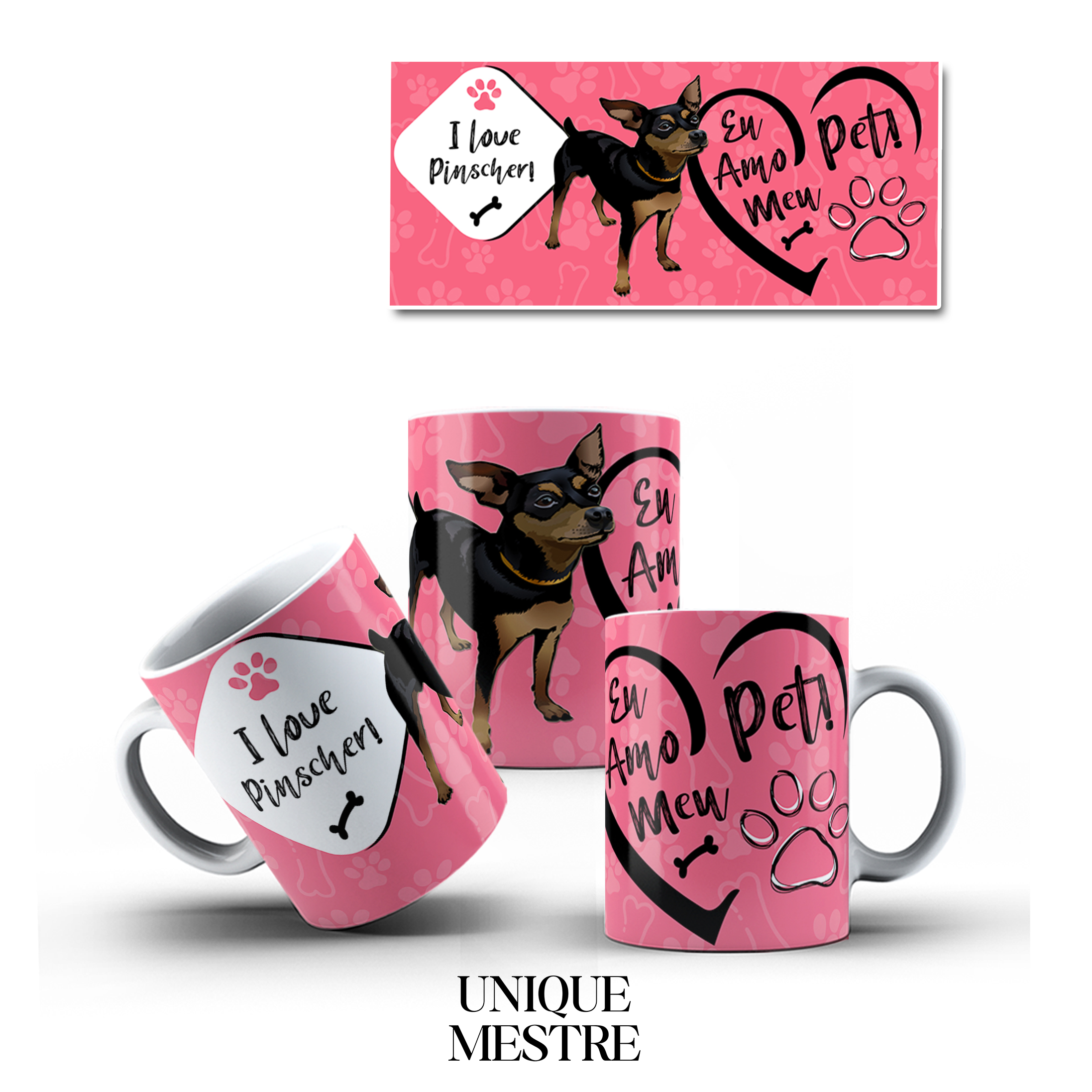 Caneca Personalizada - Coleção Pet | Pinscher