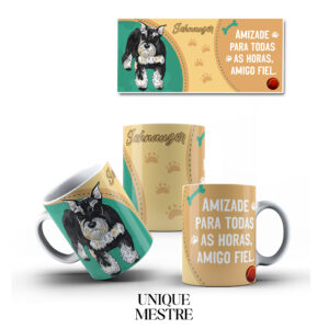 Caneca Personalizada - Coleção Pet | Schnauzer