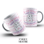 Caneca Personalizada - Coleção Amizade | Se está difícil para você, imagina para mim, que sou sua amiga