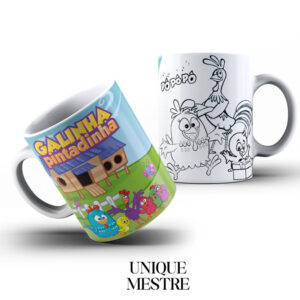 Caneca Personalizada - Dia das Crianças - Galinha Pintadinha