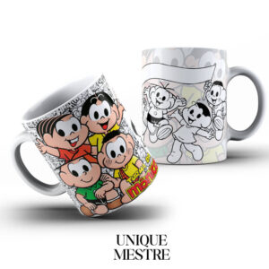 Caneca Personalizada - Dia das Crianças - Turma da Mônica